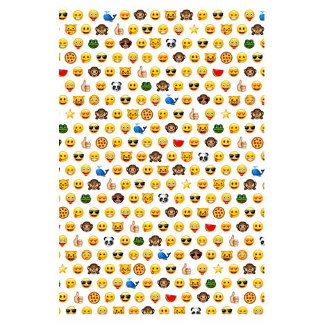Emoji 2m Roll Wrap £0.99